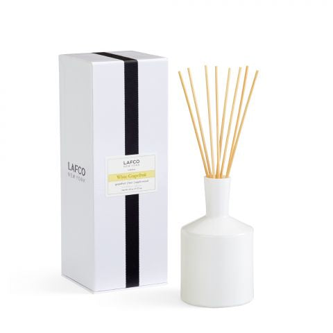 LAFCO White Grapefruit Luxury Scented Candle Collection - Fresh Citrus Aroma for Home, Spa & Relaxation