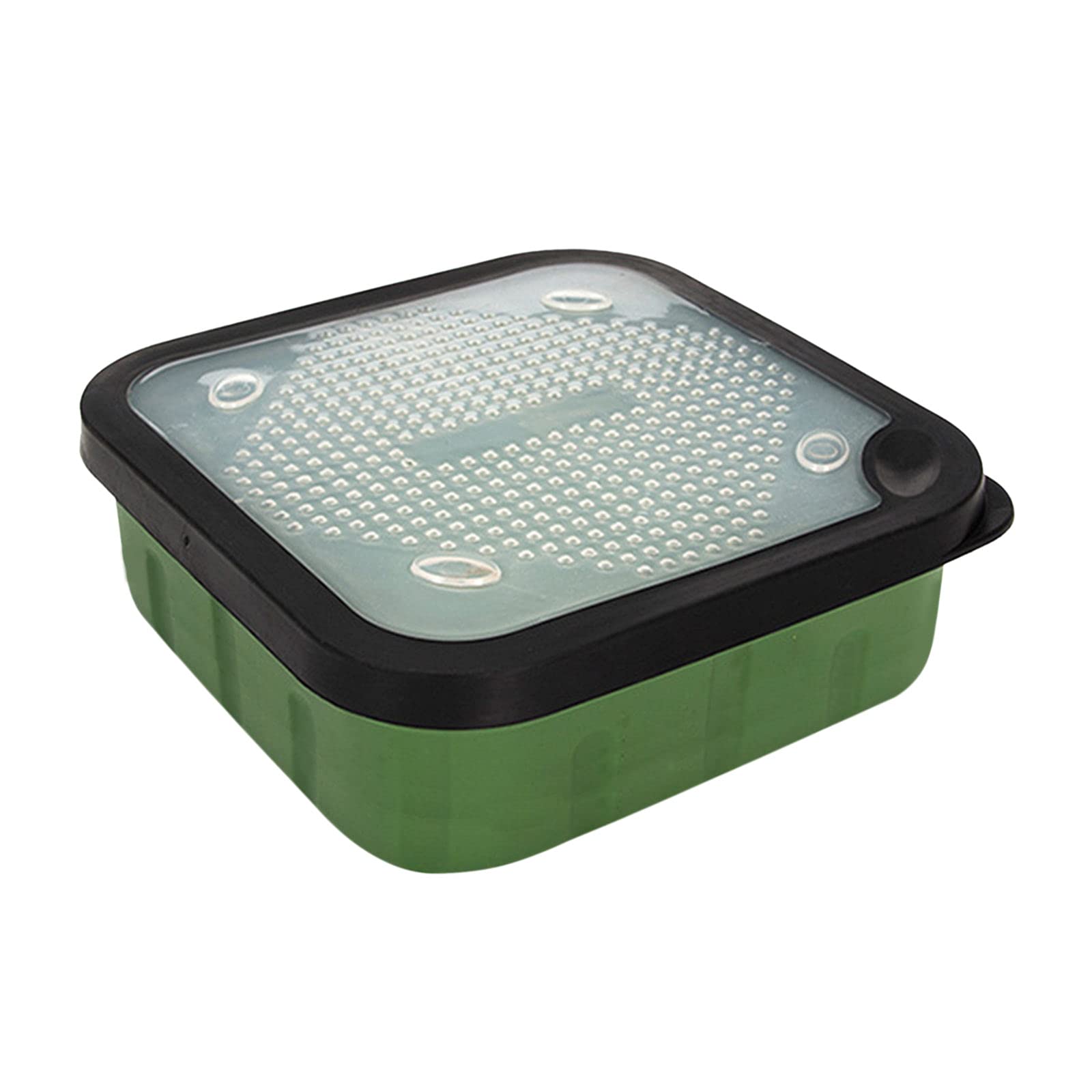 Newmind Multifunctional Square Fishing Bait Box - Waterproof PP Plastic Lure Storage Case with Breather Holes - Organize Worms, Hooks & Tackle - Perfect for Freshwater & Saltwater Fishing Trips