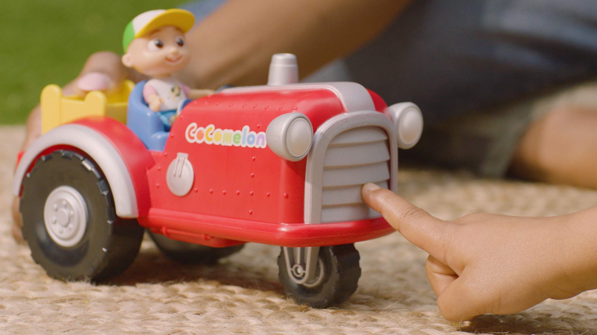 **Cocomelon Official Musical Tractor Toy with Sounds & 3-Inch JJ Figurine – Plays the MacDonald Song – Fun Learning Toy for Toddlers & Kids (Ideal for Playtime, Birthday Gifts & Early Childhood Education)**