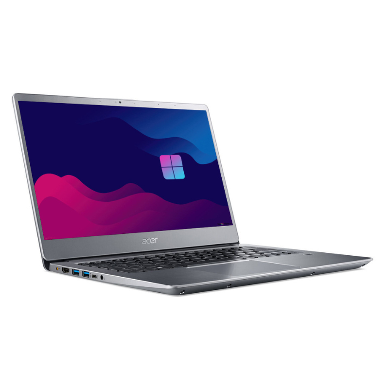 Acer Swift 3 SF314-41 14-inch Laptop - AMD Athlon 300U, 12GB RAM, 256GB SSD, Windows 11 (NX.HFDSA.00B) | Lightweight & Portable for Work, School & Travel