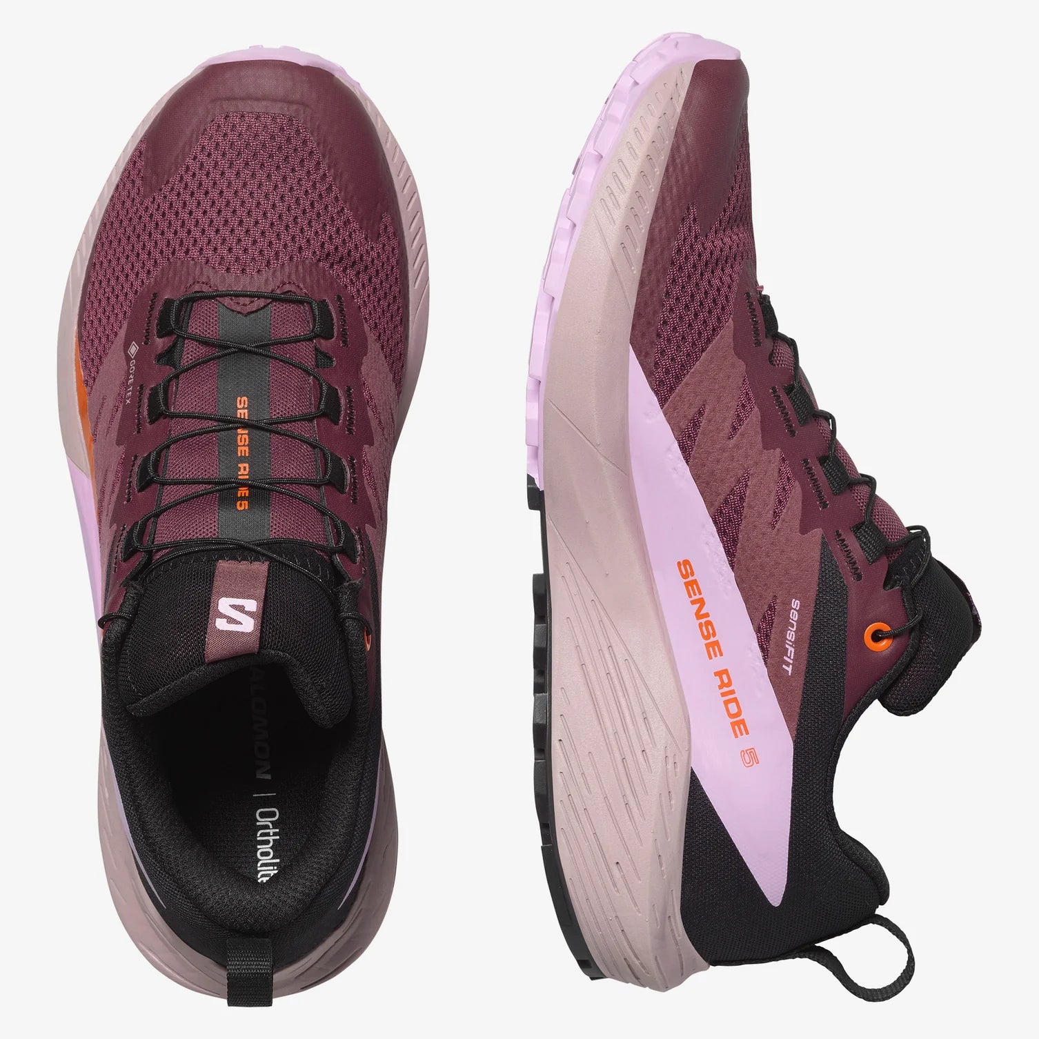 Women's Sense Ride 5 GTX Trail Running Shoes - Waterproof Hiking Sneakers for Women with Gore-Tex Technology | Perfect for Outdoor Adventures, Trail Running & Hiking