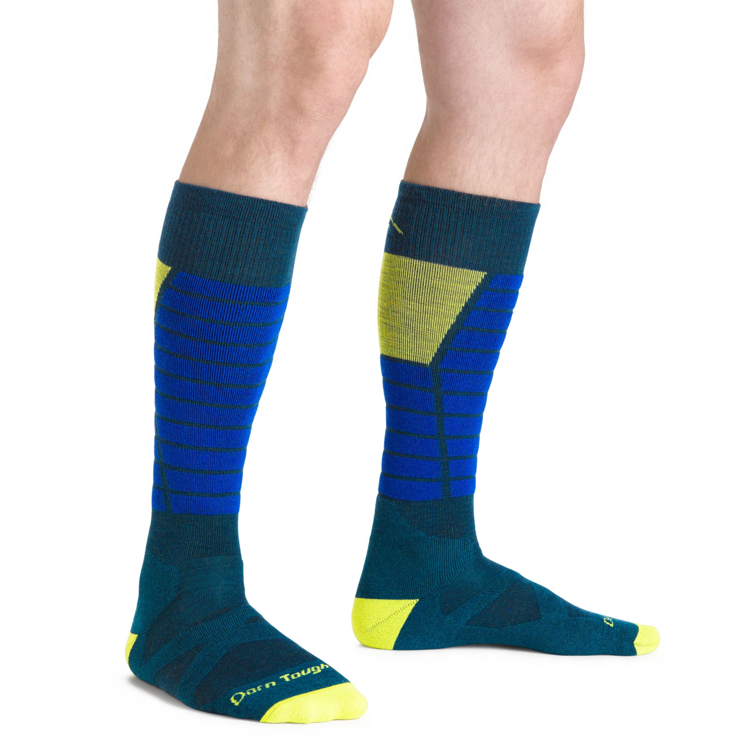 Men's 2 Pack Ski & Snowboard Socks - Thermal Warm Winter Socks for Skiing, Snowboarding & Outdoor Activities