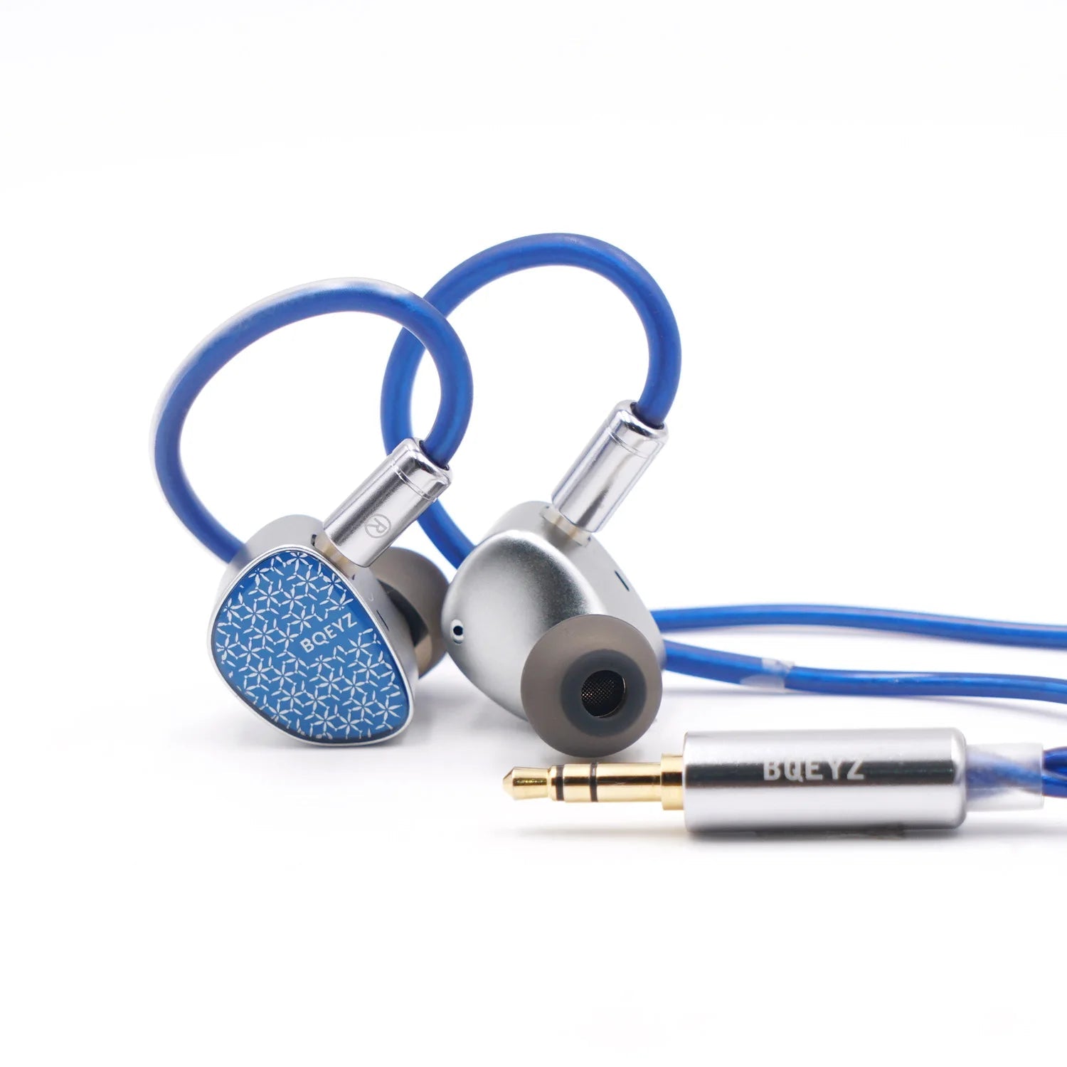 BQEYZ Weather Series Frost 10mm Dynamic Driver + Micro Planar Transducers IEM In-Ear Monitors - High Fidelity Sound for Audiophiles, Musicians & Gaming Enthusiasts