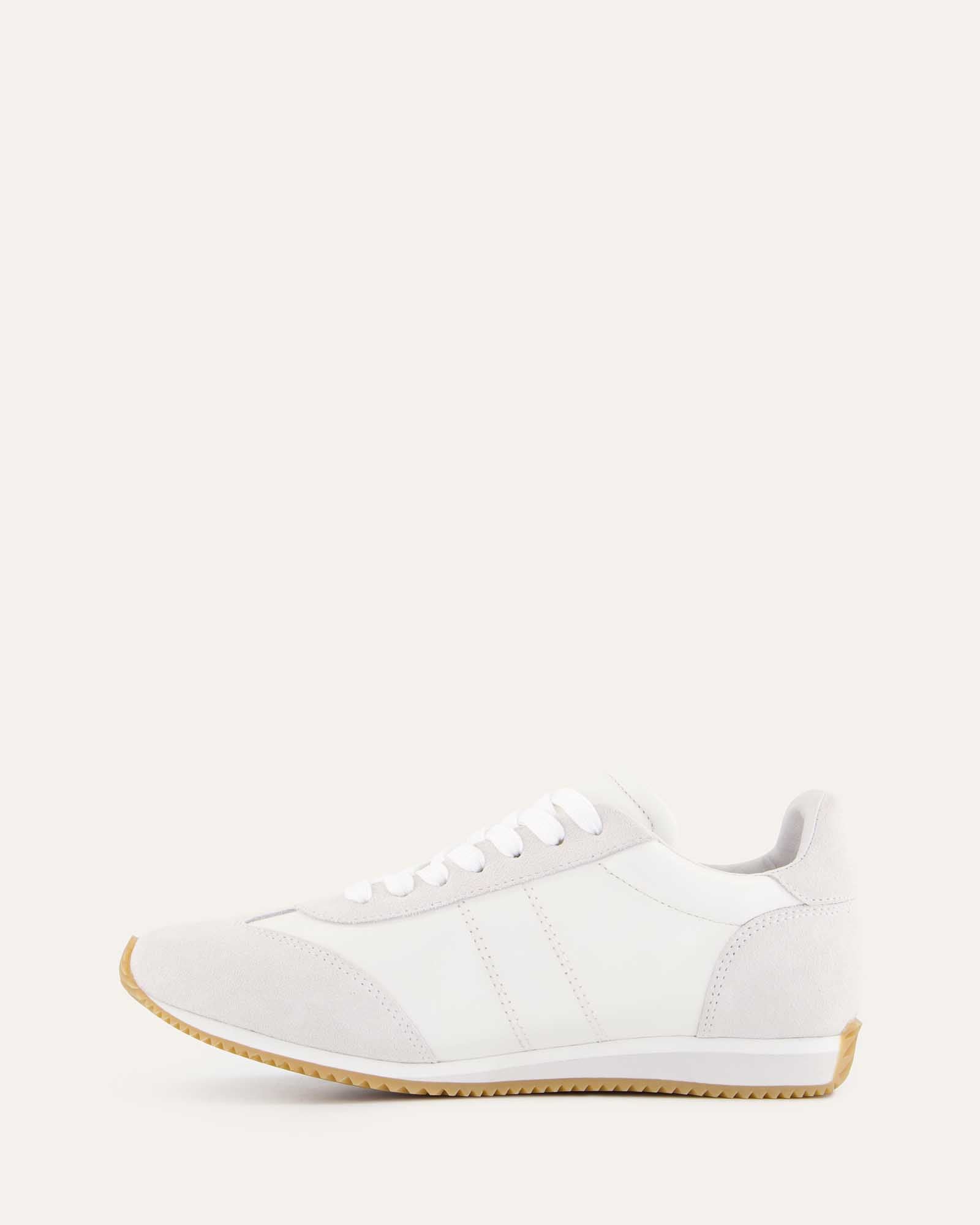 Premium MONTY White Multi-Leather Sneakers for Men & Women | Comfortable & Stylish Casual Shoes for Walking, Running & Everyday Wear