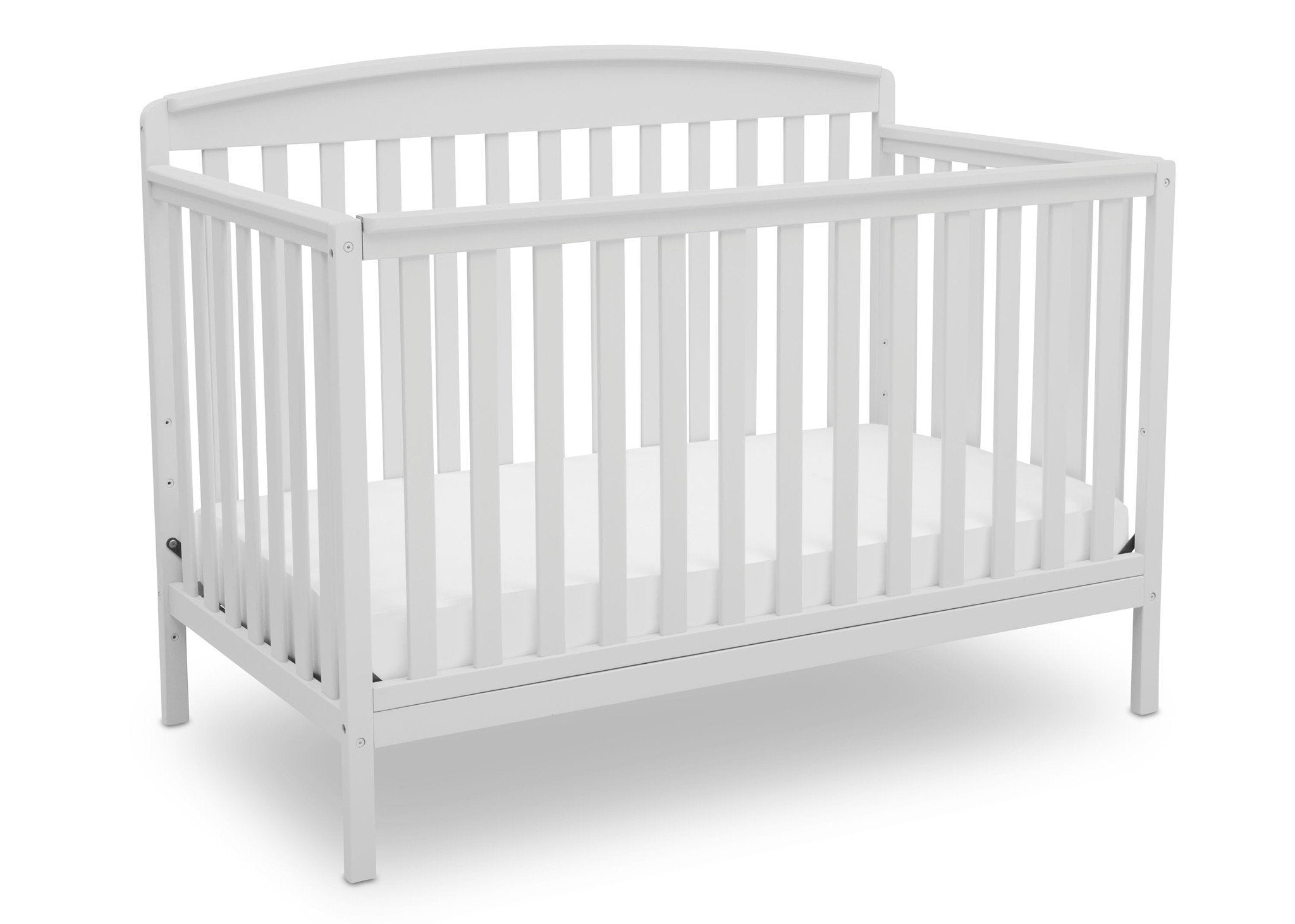 Brayden 4-in-1 Convertible Baby Crib with Toddler Bed & Daybed - Nursery Furniture for Newborns & Kids - Perfect for Bedrooms & Daycare Centers