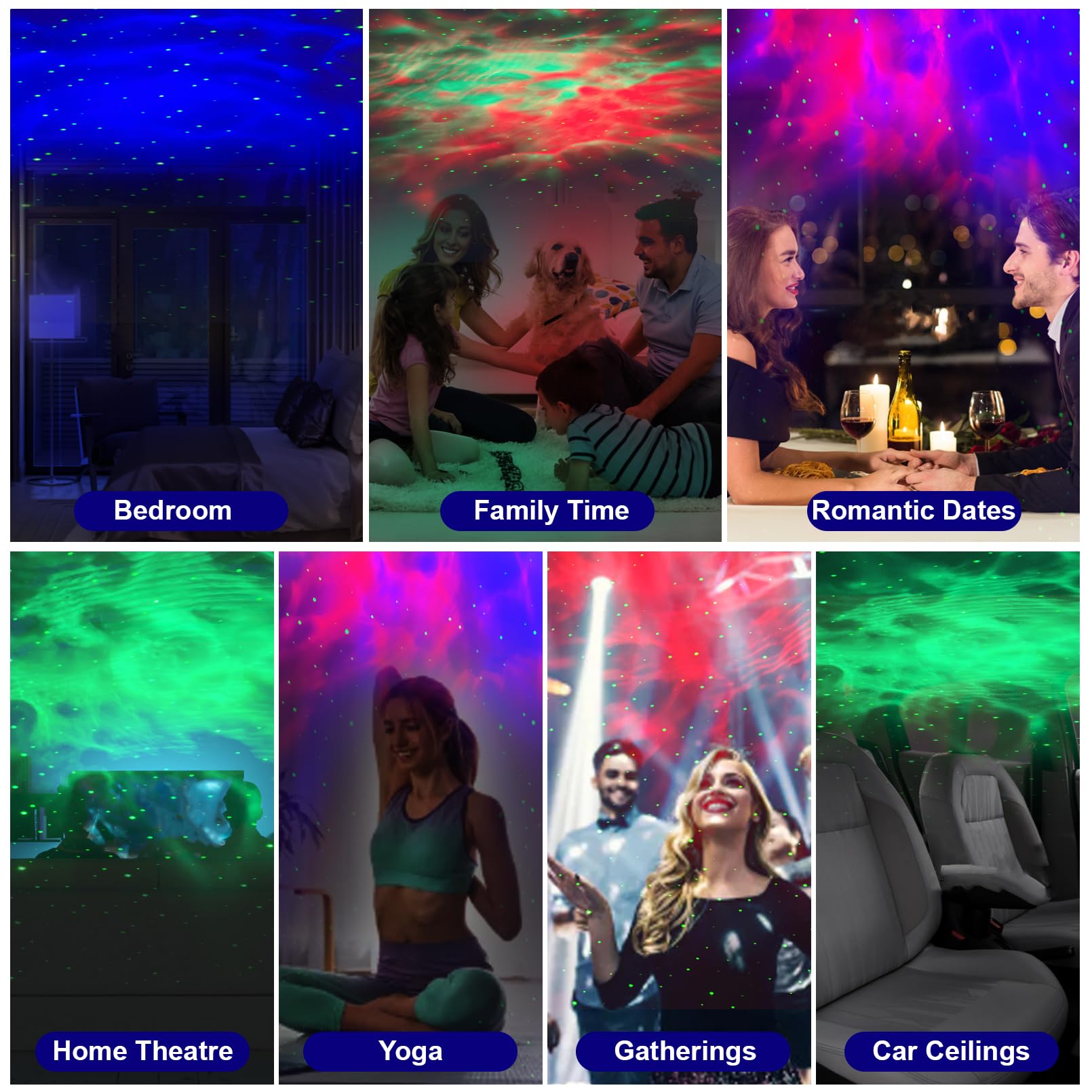 Astronaut Galaxy Projector - 360° Star Projector Night Light with Remote & Timer | Kids Room Decor, Bedroom Ceiling Light | Perfect for Nursery, Christmas Gifts & Birthday Parties (Space Themed Decor)