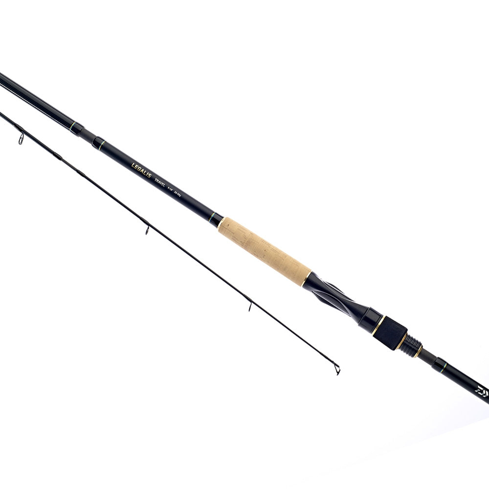 Daiwa Legalis 9-Section Travel Spinning Rod - Compact & Portable Fishing Rod for Travel, Backpacking & Saltwater Fishing | Lightweight Telescopic Design for Easy Transport & Storage
