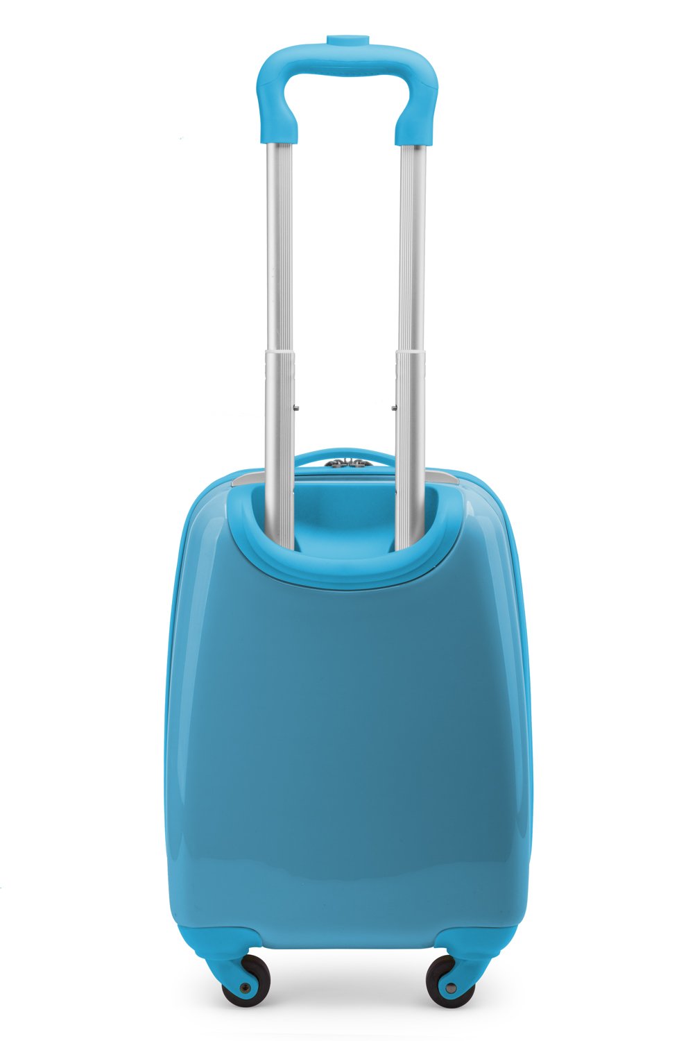 Kids' Rolling Luggage Suitcase 16 Inch - Light Blue Carry-On for Children | Perfect for Air Travel, School Trips & Sleepovers