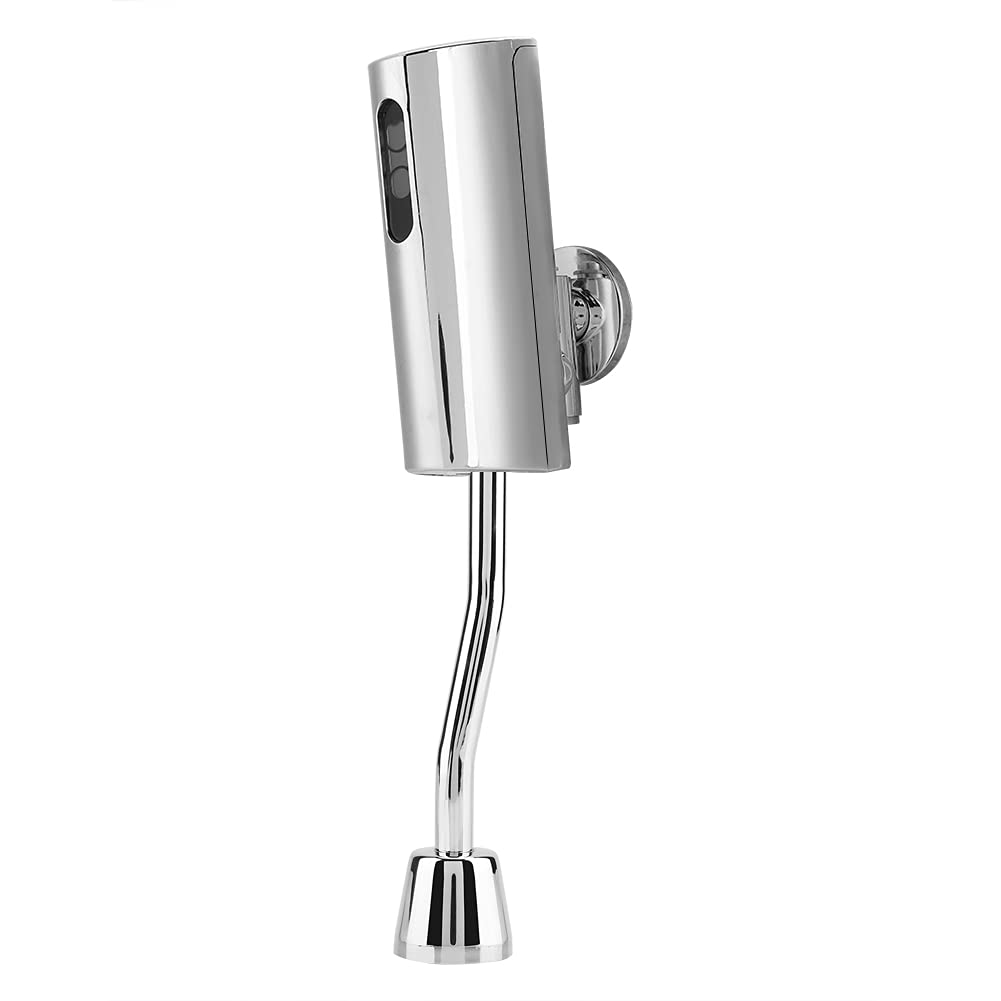 01 Brass Wall Mounted Sensor Urinal Valve - Automatic Touchless Flush for Commercial & Public Restrooms - Ideal for High Traffic Bathrooms, Offices, and Shopping Malls
