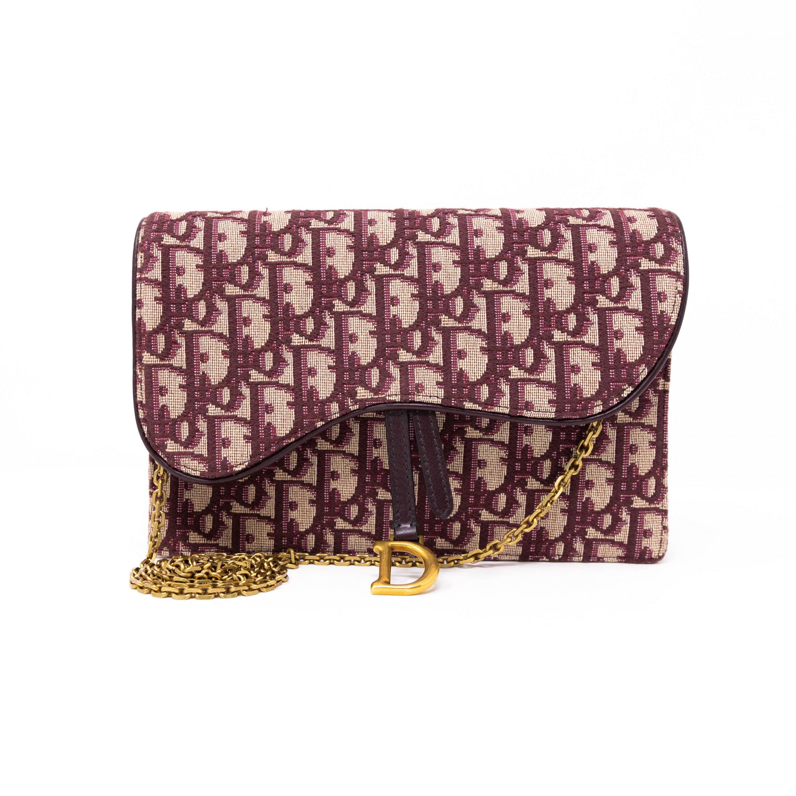 Dior Red Oblique Saddle Pouch - Luxury Crossbody Bag for Women | Perfect for Parties, Date Nights & Special Occasions