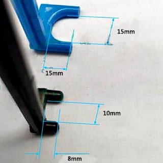 LEILIN Fruit Tree Branch Spreader - 90pcs Black Plastic Supports for Stronger Apple & Fruit Tree Branches - Ideal for Orchards, Home Gardens & Fruit Tree Training