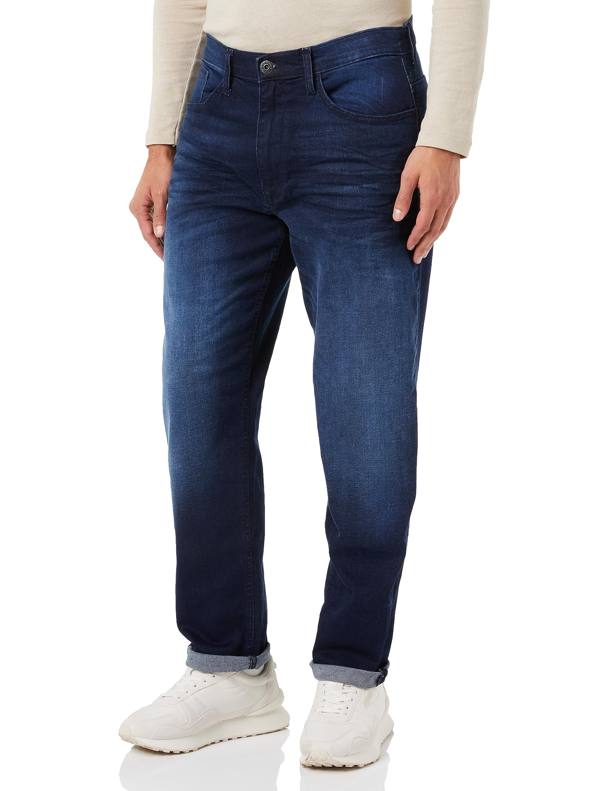 BLEND Men's Thunder Fit Jeans - Slim Stretch Denim Pants for Casual Wear | Comfortable & Stylish for Everyday Outfits, Work & Date Nights