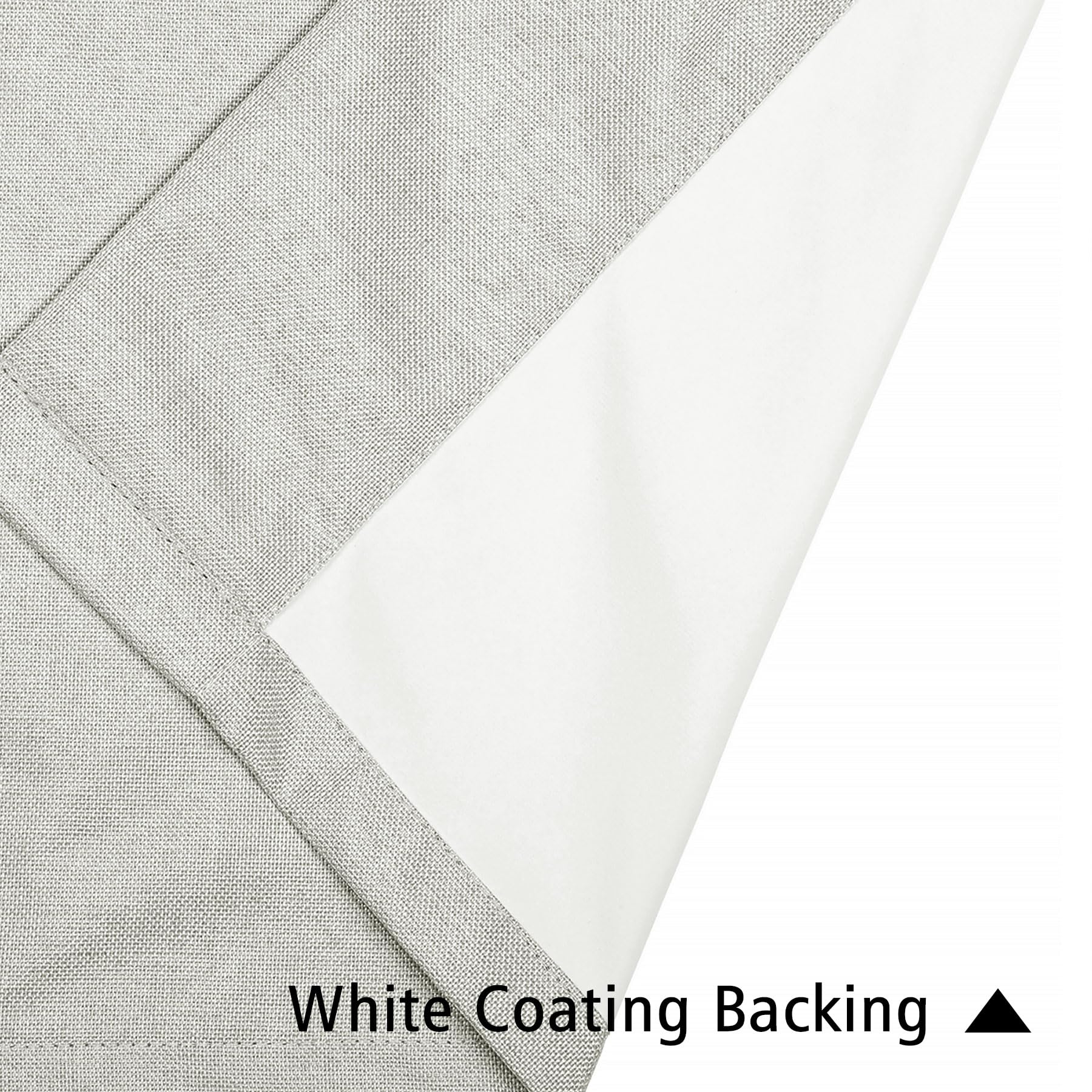 Cololeaf Pinch Pleat Blackout Curtains - Thermal Insulated Solid Drapes for Traverse Rod & Track (Set of 2, Beige, 50