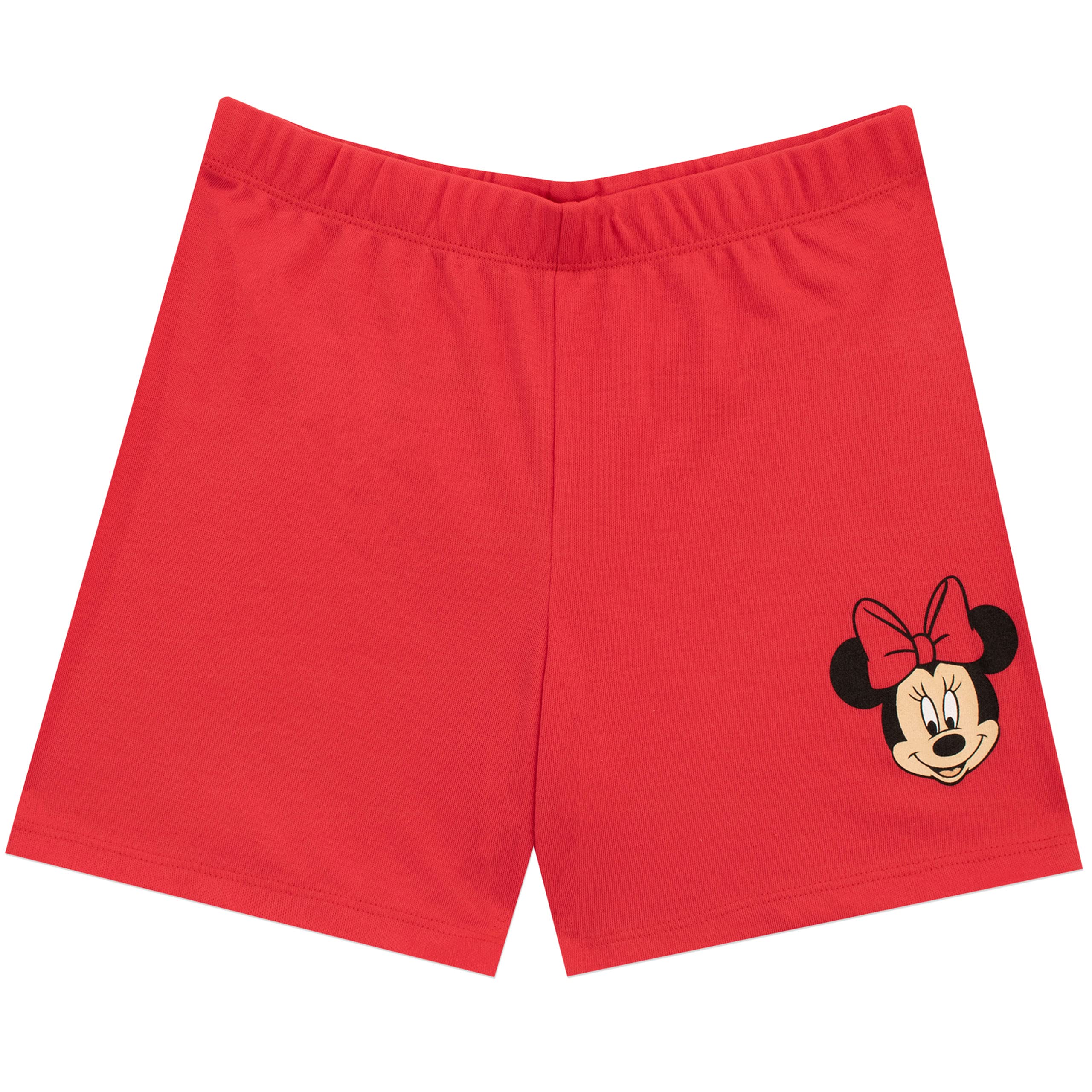 Disney Minnie Mouse Girls' Short Sleeve Pajama Set - Soft Cotton Sleepwear for Kids, Toddlers & Girls - Perfect for Bedtime, Sleepovers & Family Movie Nights