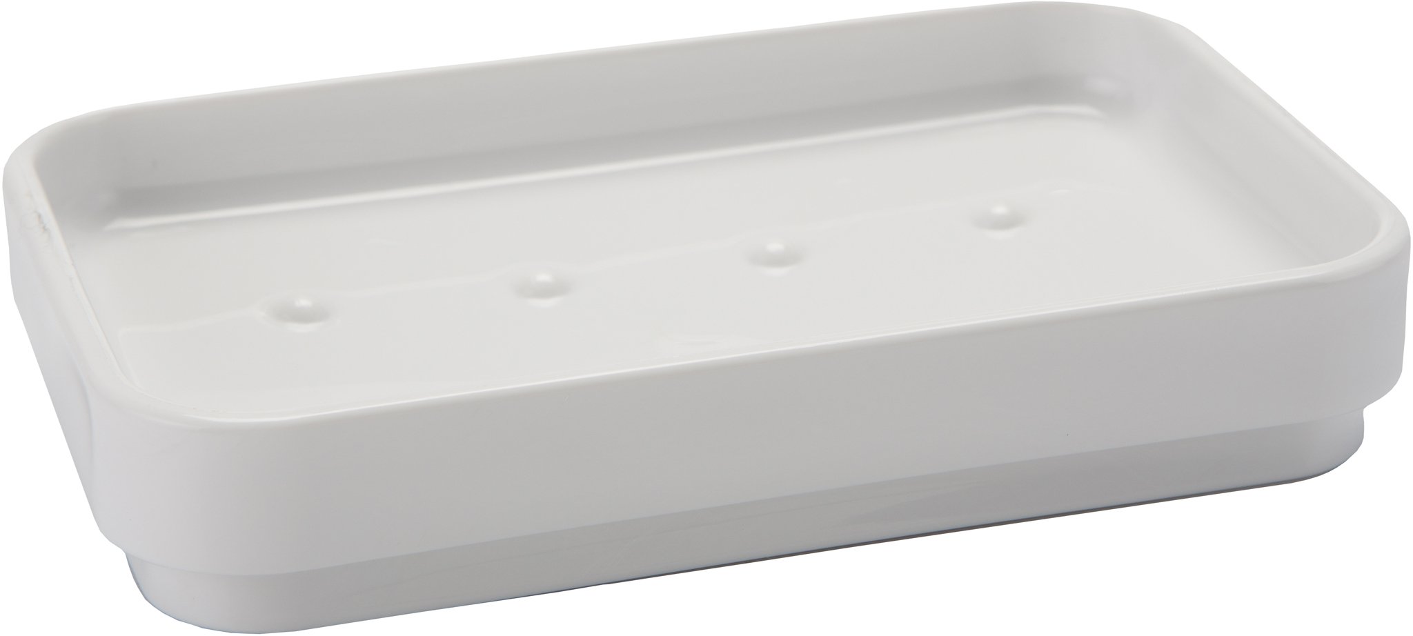 Gedy White Soap Dish for Bathroom & Kitchen - 63112200300