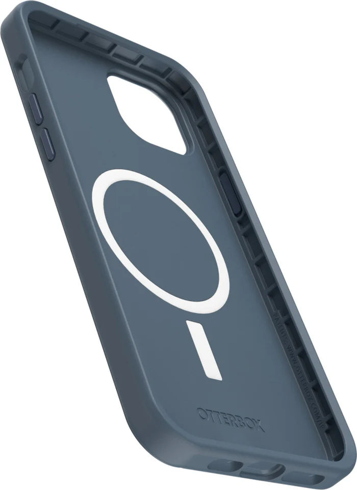 OtterBox Symmetry Plus Series Case for iPhone 14 Plus - Blue (Bluetiful) | Slim Protective Phone Cover with Drop Protection | Perfect for Everyday Use, Travel & Outdoor Activities