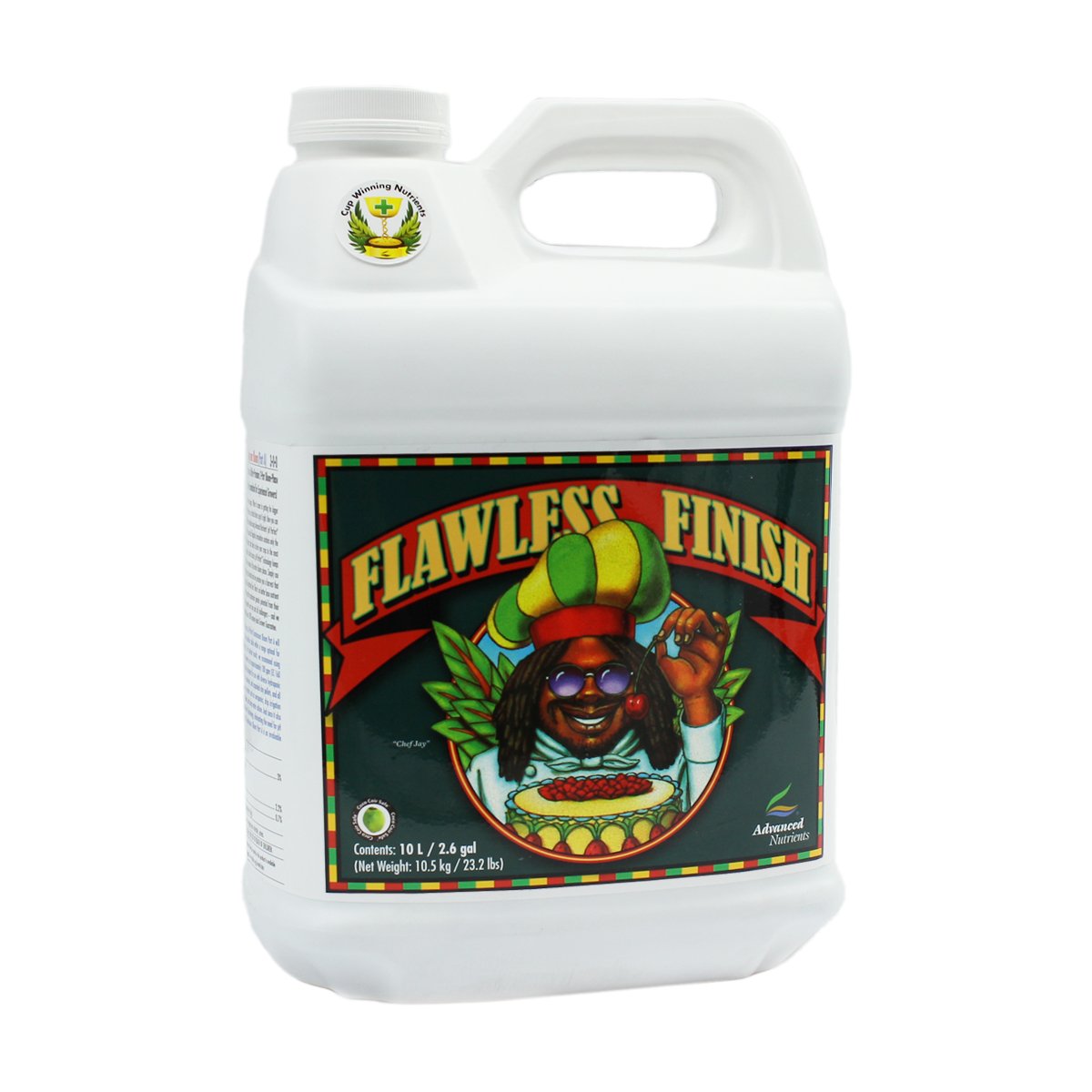 Advanced Nutrients Flawless Finish Plant Nutrient - 10L | Hydroponic & Soil Plant Food | Perfect for Final Flush Before Harvest | Indoor & Outdoor Gardening