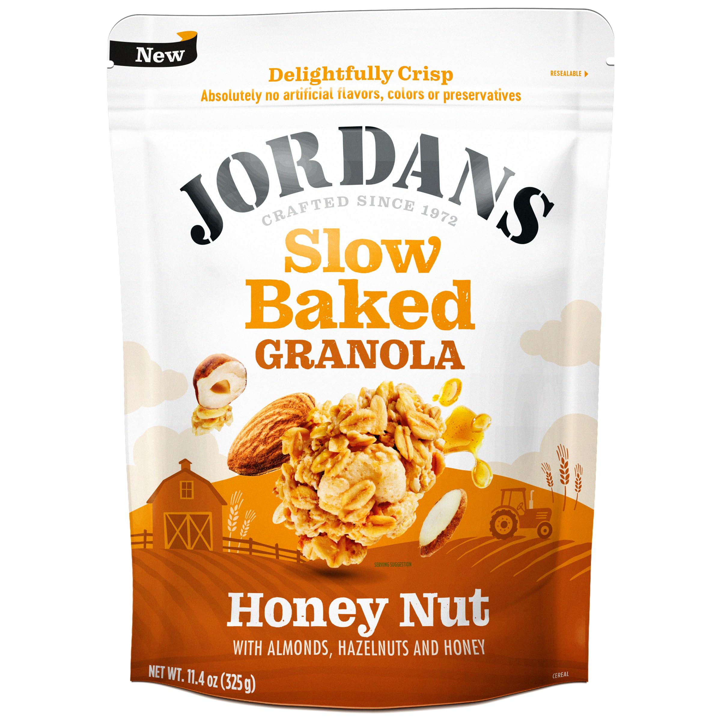 Honey Nut Granola - Healthy Snack for Adults & Kids - No Artificial Flavors - Perfect for Breakfast & On-the-Go