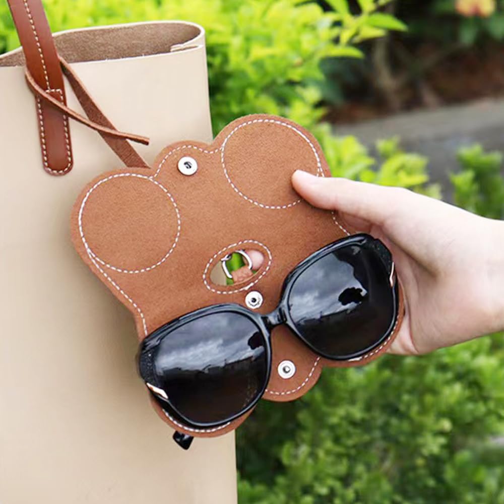 PERFECTSIGHT Hard Shell Eyeglasses Case - Durable Protective Glasses Holder for Kids, Women & Men - Cute Kawaii Style Eyewear Storage - Perfect for School, Travel, Work and Daily Use