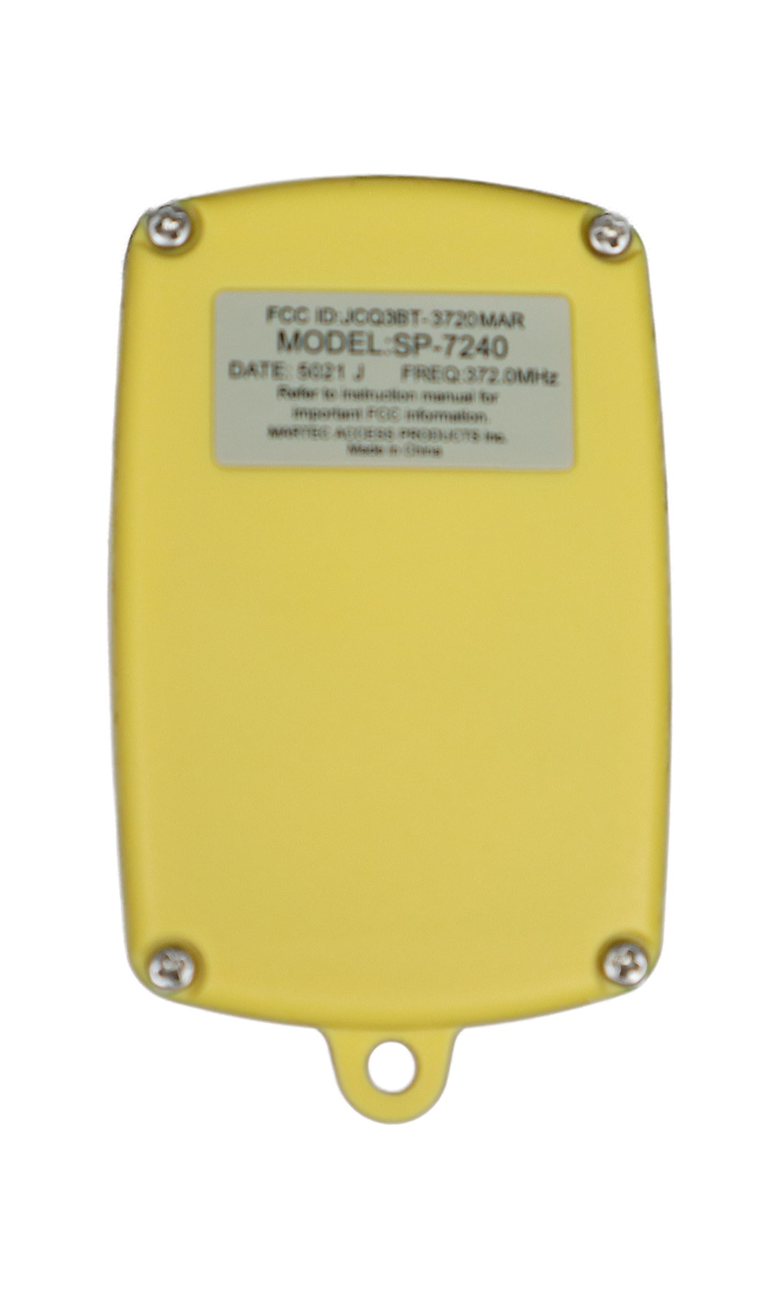 Gem Remotes 7240 3-Button Wireless Transmitter for Dock Lift Control - Safe & Efficient Operation | Ideal for Warehouses, Loading Docks & Industrial Applications