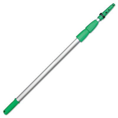 Opti-Loc Aluminum Extension Pole - Heavy Duty Janitorial Cleaning Supplies for Windows, Ceilings & Hard-to-Reach Areas | Professional Cleaning Tool for Home & Commercial Use