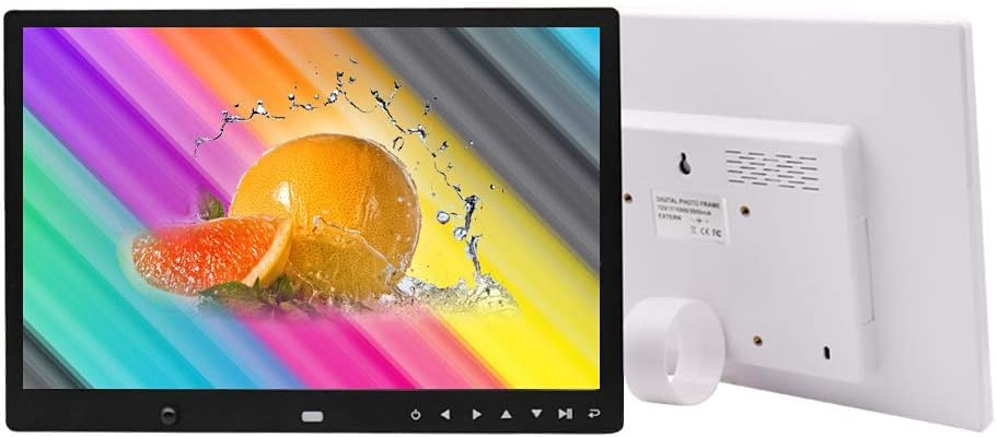 15.4 Inch Smart Digital Photo Frame with Motion Sensor - Wall Mounted Digital Picture Frame for Home, Supports Videos, Music & Slideshow - Perfect Gift for Family & Home Decor (Living Room, Bedroom, Office)
