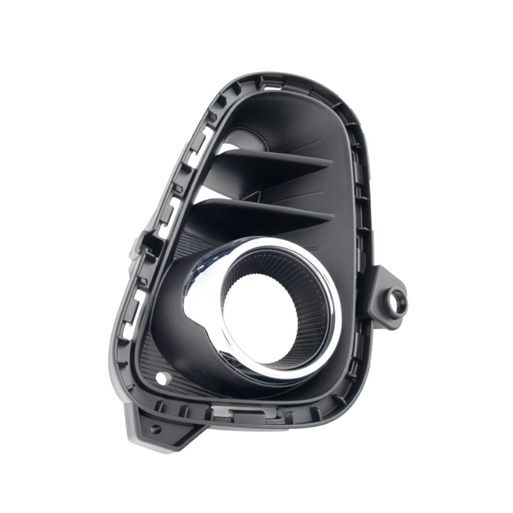 Kia Rio Fog Light Assembly Kit - Compatible with 2018 2019 2020 Models, Chrome Housing with Halogen Bulbs, Left & Right Side Replacement (Perfect for Night Driving & Foggy Conditions)