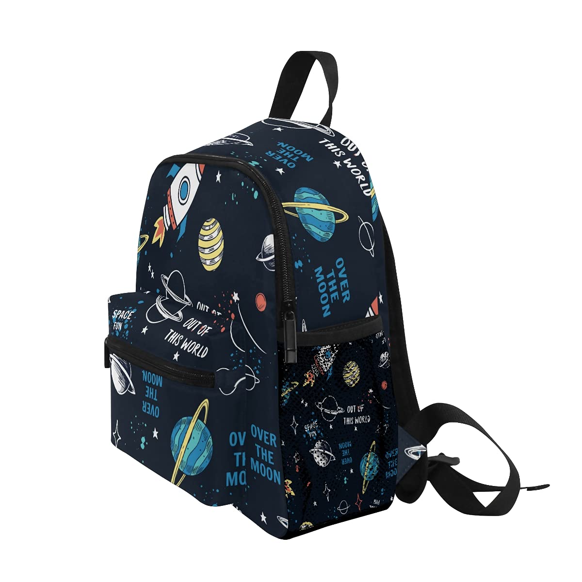 Solar System Backpack for Kids - Cute Planet Design School Bag for Boys & Girls, Preschool & Nursery Travel Backpack - Perfect for School, Daycare & Outdoor Adventures