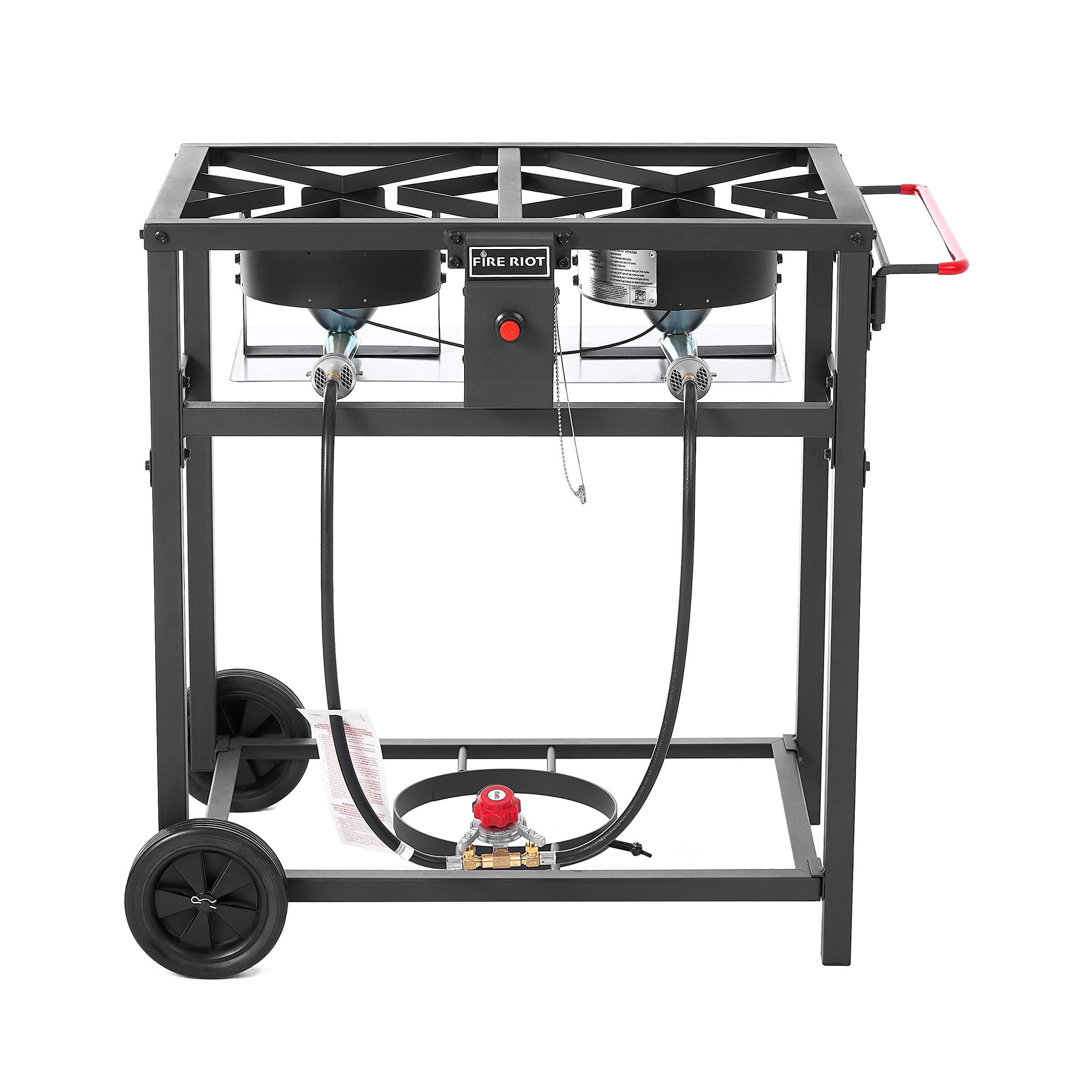 **Propane Outdoor Double Burner Deep Fryer Cart with 2-18QT Aluminum Pots & Frying Baskets – Perfect for Fish Fry, Wings, Fries, and Cajun Cooking – Ideal for Backyard BBQs, Tailgating, and Outdoor Parties**