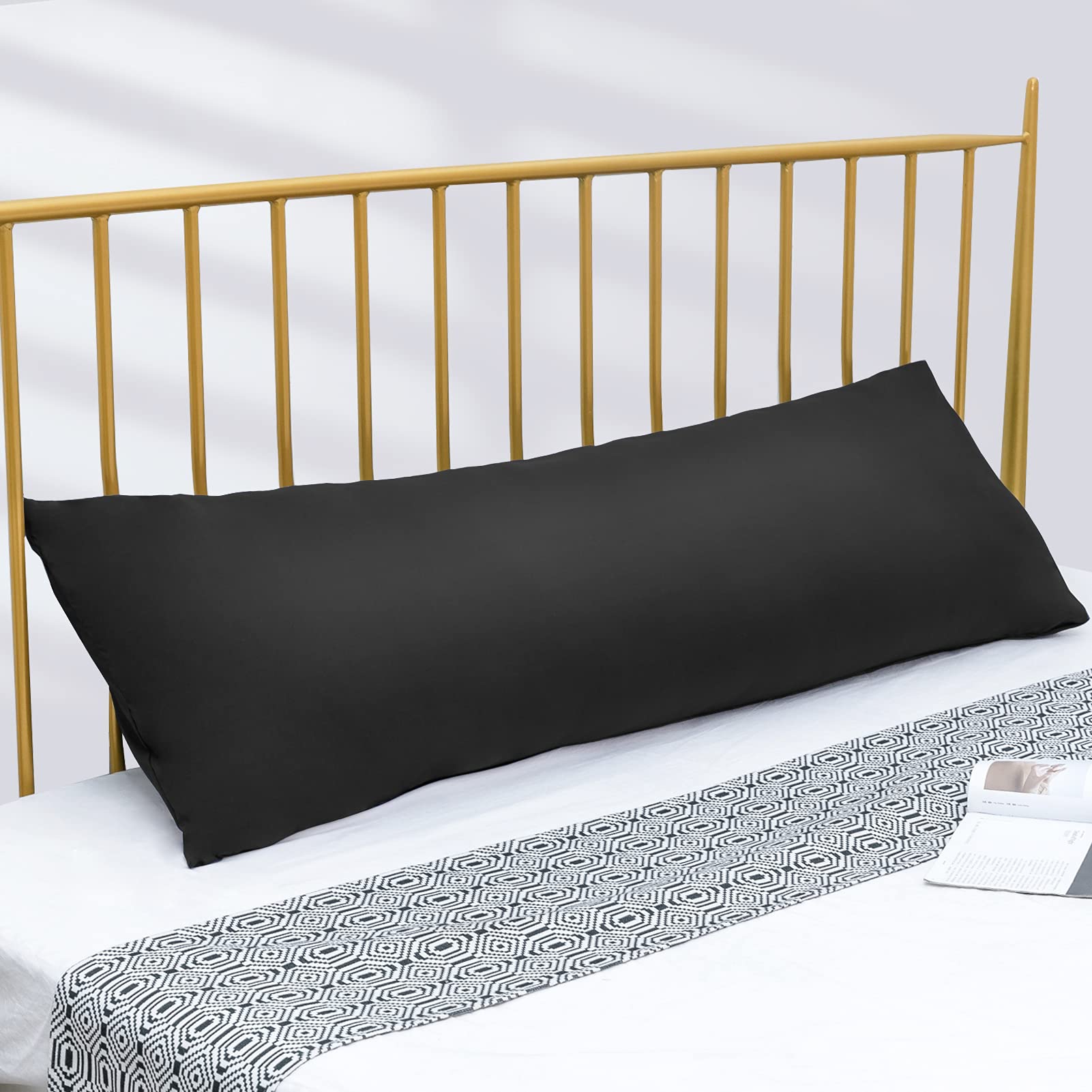 Premium Full Body Pillow Insert with Soft Fiber Cover - Ultra Comfortable 20