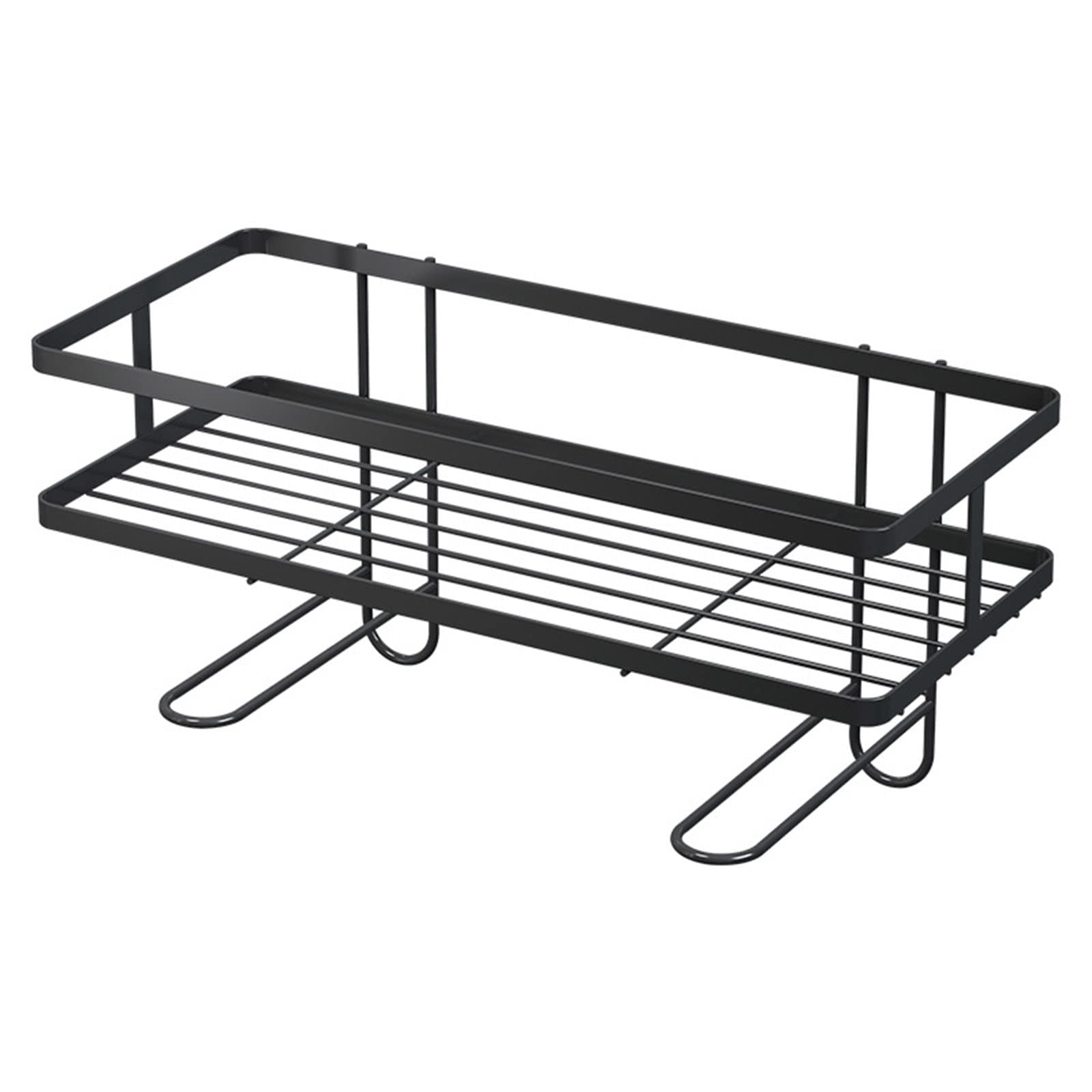 Over The Toilet Storage Shelf - Bathroom Wall Organizer with No Drilling Installation, Space Saving Shelf for Paper Towels, Shampoo & Toiletries - Perfect for Small Bathrooms & Apartment Living