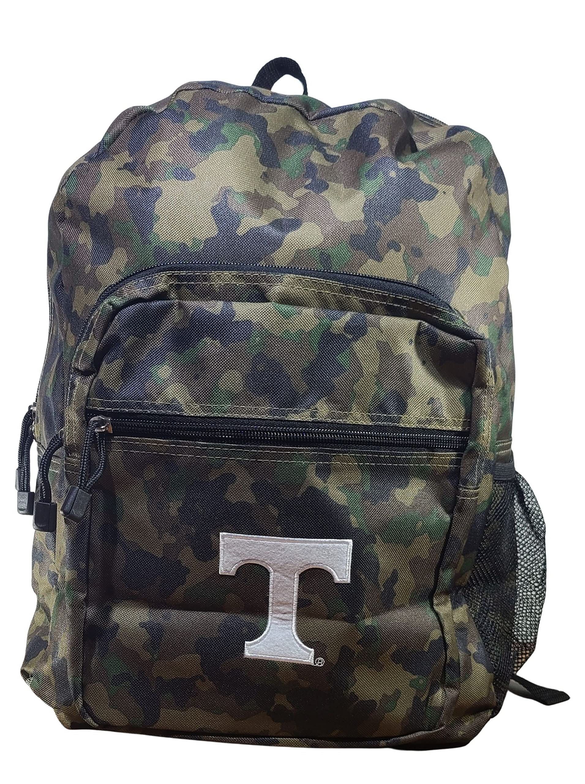 Official NCAA Licensed Tennessee Volunteers Camo Backpack - Durable College Bookbag for School, Travel & Game Day