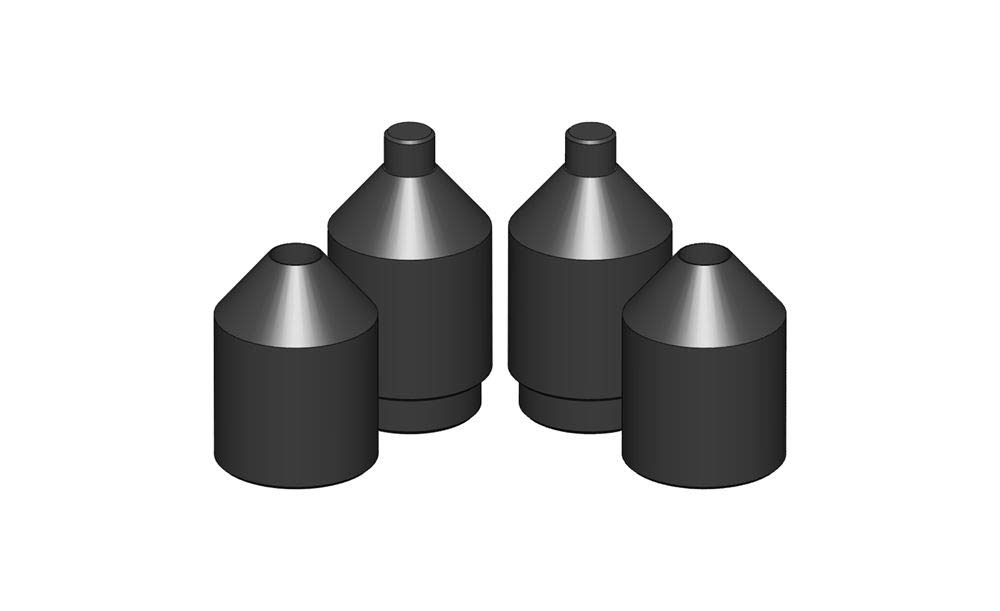 2-Pack Magnetic Two Hole Pins for DIY Crafts, Jewelry Making & Home Decor - Strong Hold for Fabric, Paper & Metal Projects