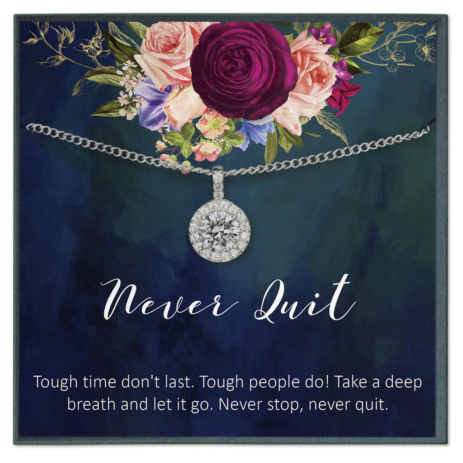 Grace of Pearl Inspirational Jewelry - Strength & Encouragement Gifts for Women, Sobriety & Cancer Support, Meaningful Cheer Up Present for Sick Friends | Perfect for Recovery, Motivation & Daily Wear