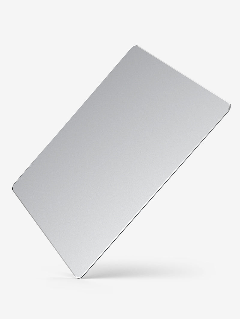 Premium Metal Aluminum Mouse Pad - Non-Slip Gaming & Office Desk Mat for PC, Laptop - Perfect for Work, Gaming & Home Office Setup