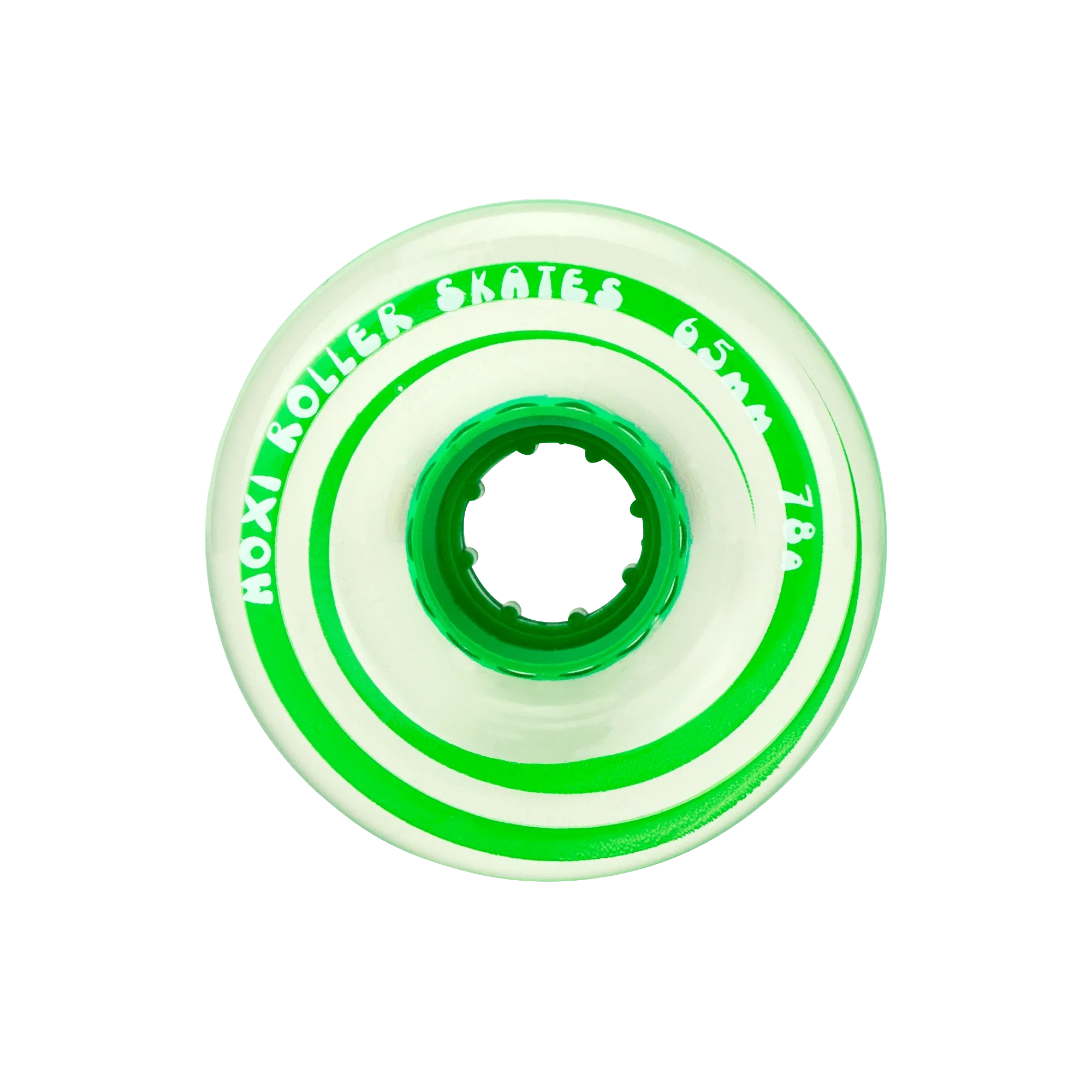 Moxi Roller Skates with 65mm Gummy Wheels (4-Pack) - Perfect for Outdoor Skating, Rink, and Park Roller Derby