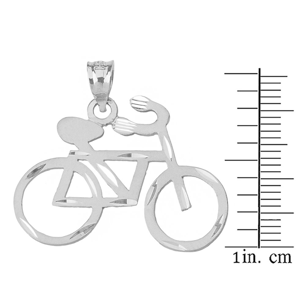 Sports Charms Road Bicycle Bike Pendant Necklace for Cycling Enthusiasts - Perfect Gift for Cyclists & Bike Lovers