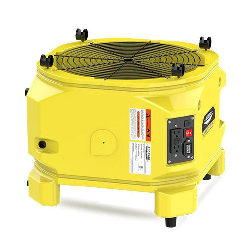 AlorAir Zeus Extreme Axial Fan - High Velocity Air Mover for Water Damage Restoration, Drying, and Ventilation | Industrial & Home Use