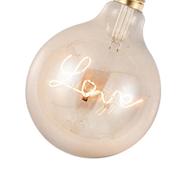 Warm White LED Ambient Light Bulb - Decorative Lamp for Cozy Home Lighting | Perfect for Bedroom, Living Room, and Relaxation Spaces