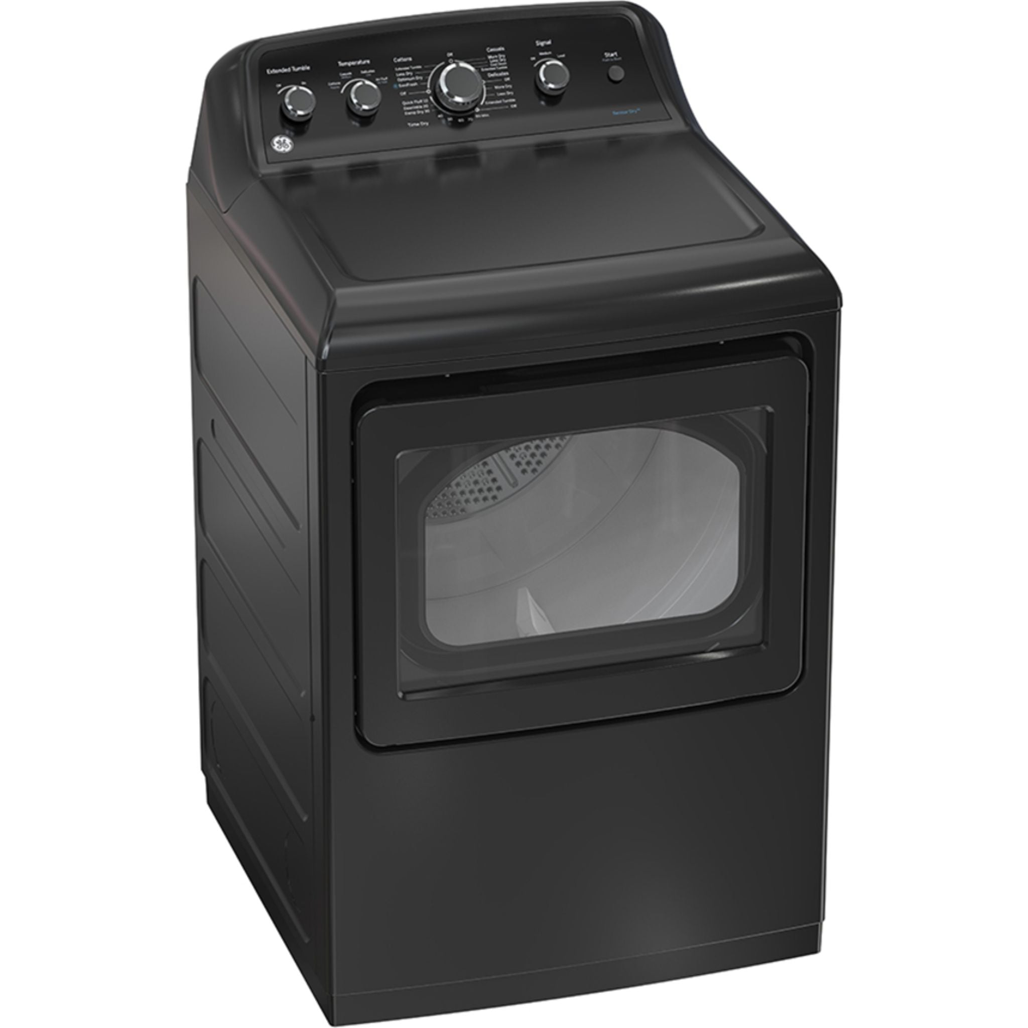 GE GTD49EBMRDG Electric Dryer - Diamond Grey Finish, 7.2 Cu. Ft. Capacity, ENERGY STAR Certified for Efficient Drying - Perfect for Laundry Rooms & Apartments