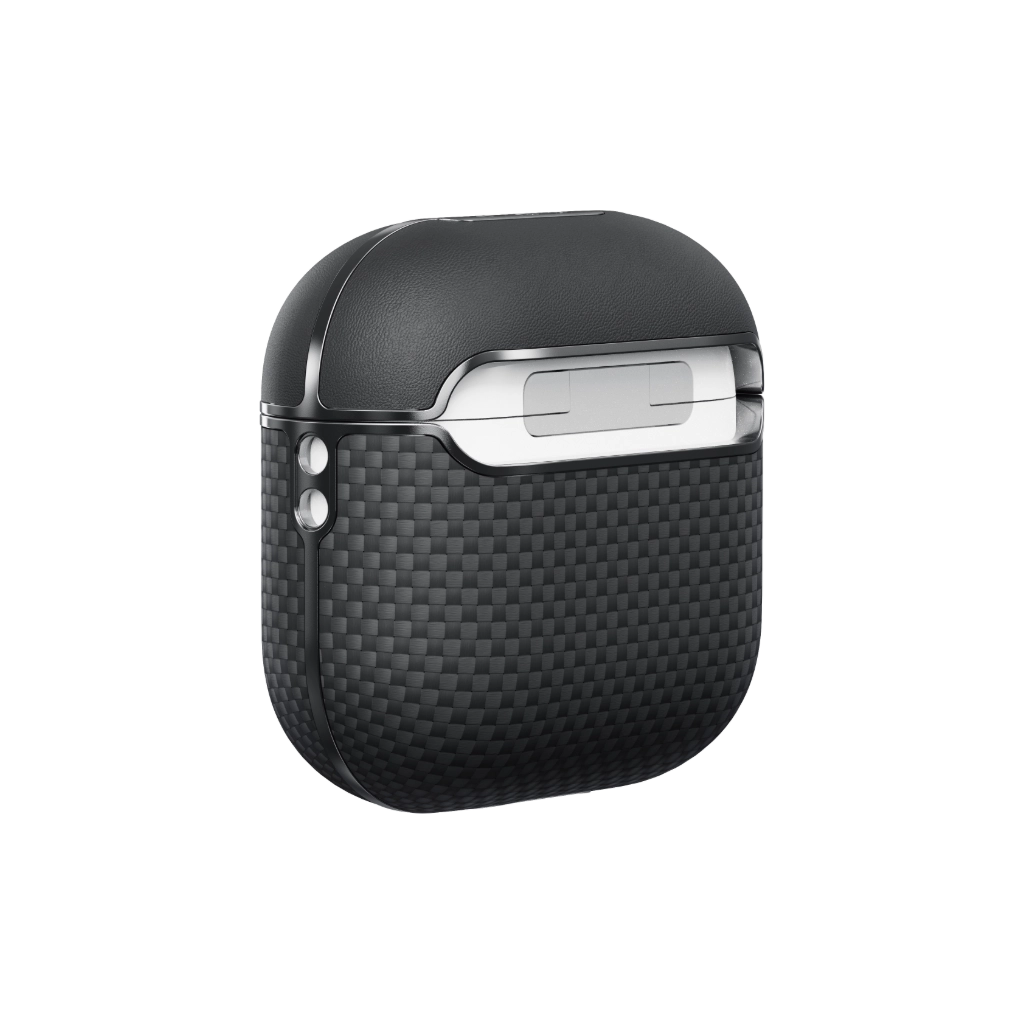 Durable Aramid Fiber Case for AirPods Pro 2 & AirPods 4 - Ultra-Thin Protective Cover with Precise Cutouts | Perfect for Gym, Travel & Everyday Use