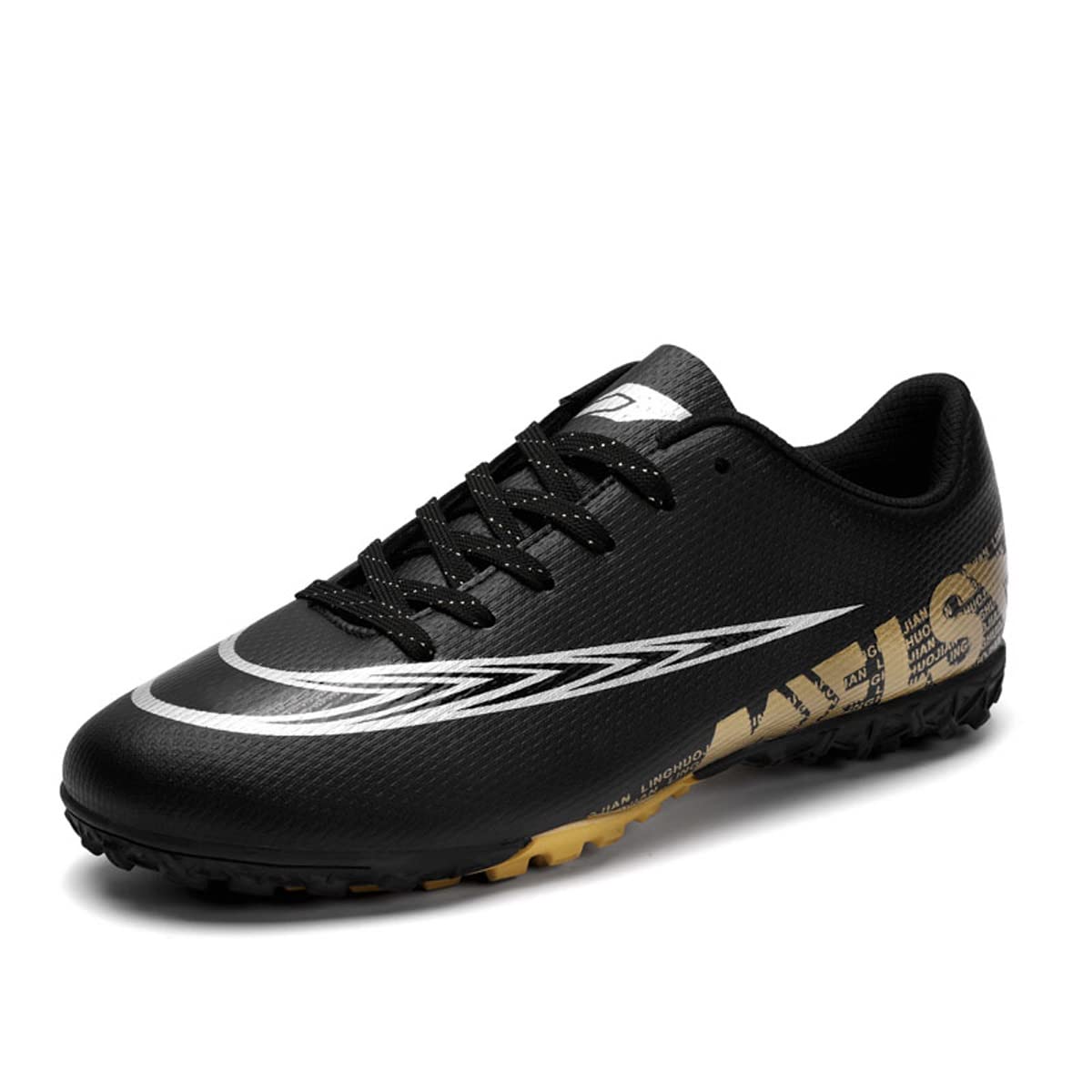 YinQiSMGJ Men's & Women's Soccer Cleats - AG Sole Football Shoes for Training & Matches | Lightweight Trendy Athletic Shoes for Turf & Lawn | Perfect for Youth & Adult Soccer Players