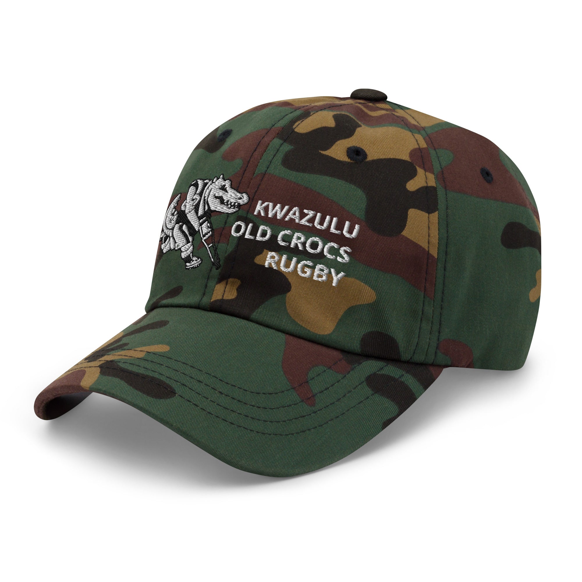 Adjustable KwaZulu Old Crocs Hat - Comfortable & Stylish Outdoor Sun Protection for Hiking, Fishing, and Beach Activities