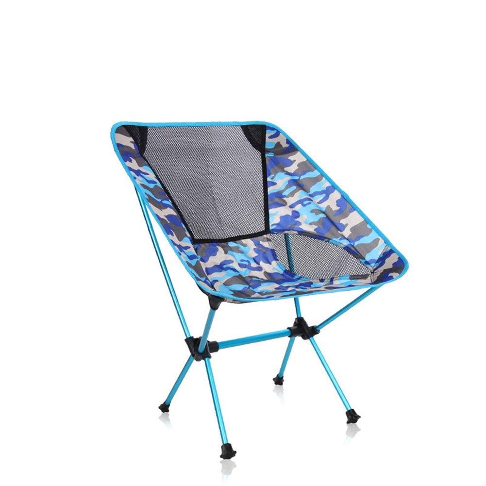 Portable Folding Camping Chair - Lightweight Oxford Fabric Outdoor Chair for Fishing, Beach, Picnic & Relaxing - Perfect for Camping, Backyard, Travel & Outdoor Adventures
