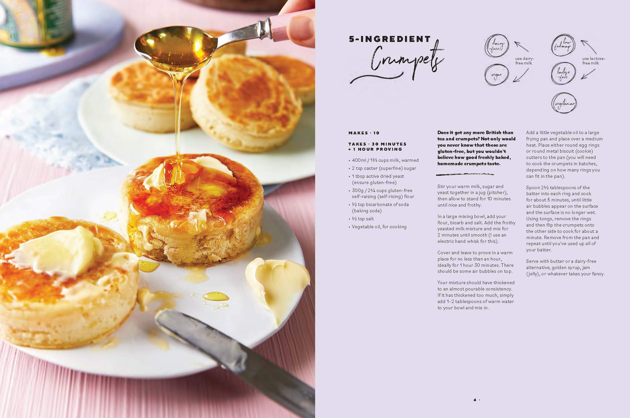 Gluten-Free Cookbook: 100+ Easy Recipes for Cakes, Desserts, Brunch & Bread - Perfect for Home Cooking & Healthy Meals