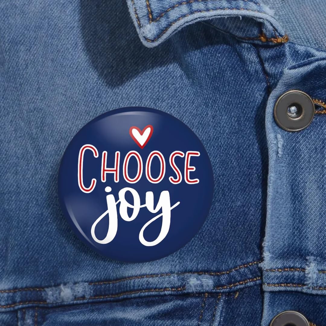 JOY Button - Kamala Harris & Tim Walz 2024 Election Campaign Pins - Political Collectibles & Support Accessories for Rallies, Bags & Jackets
