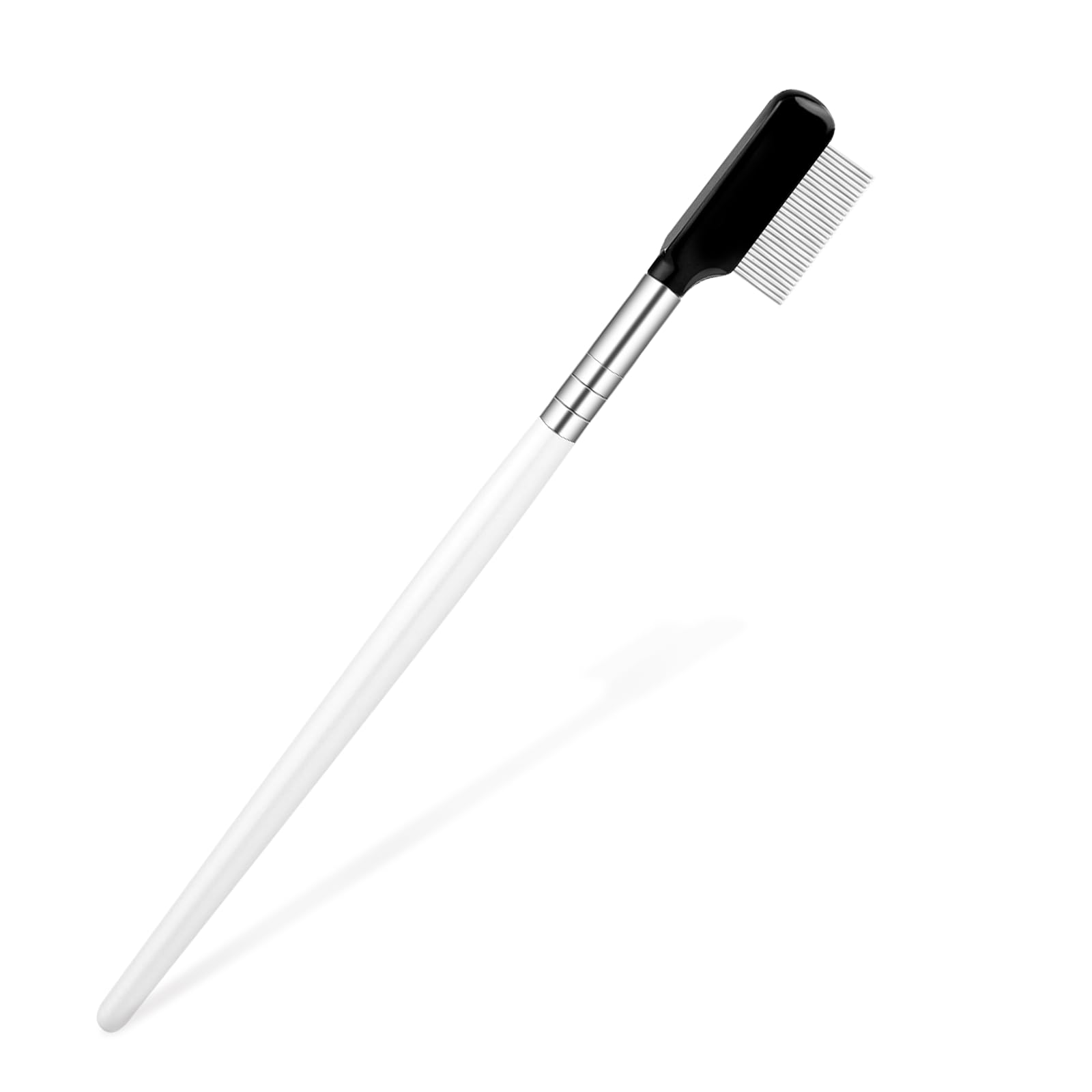 Professional Metal Eyelash Comb & Separator Tool - Eyebrow & Eyelash Grooming for Perfect Eye Makeup | Ideal for Salon, Home Use & Travel Beauty Kit