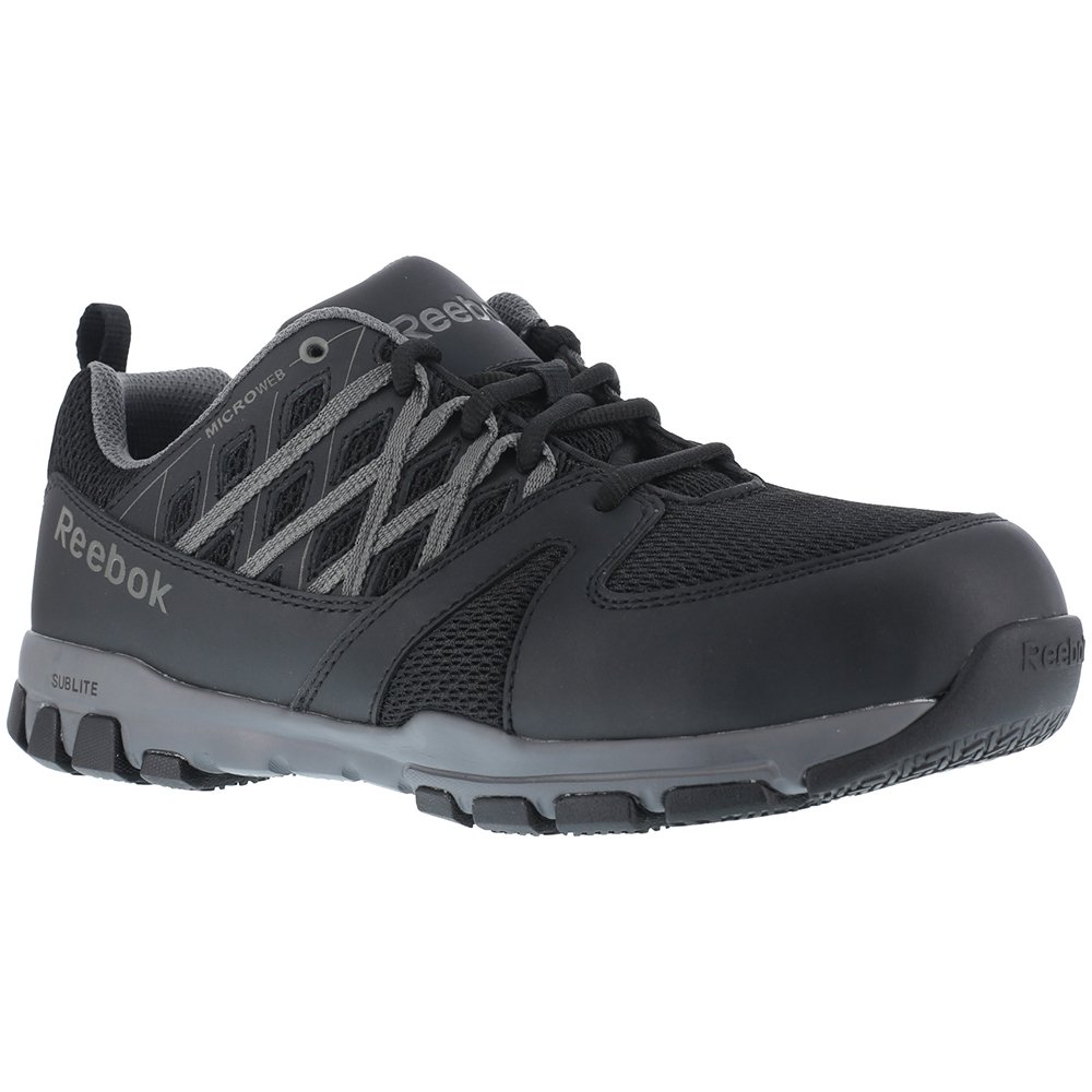 Reebok RB4443 Men's Steel Toe Work Shoes - Athletic & Safety for Construction