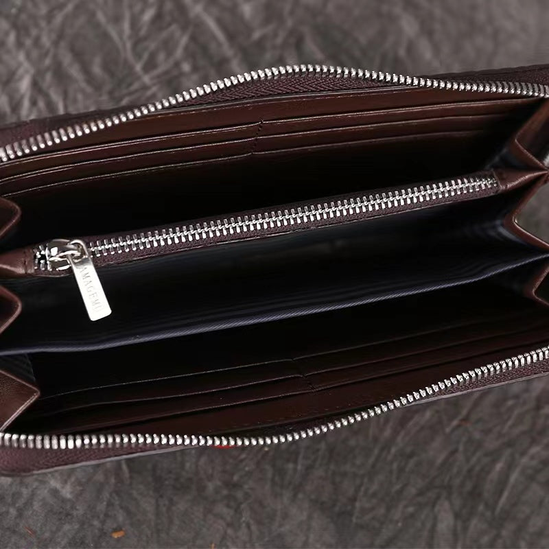 Vintage Leather Wallet for Women - Genuine Leather, RFID Blocking, Slim & Stylish - Perfect for Everyday Use, Travel & Gift Giving