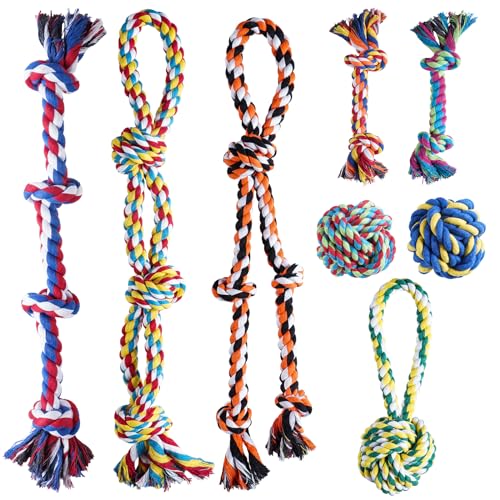 8 Pcs Rope Toys